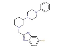 6-fluoro-2-{[3-(4-phenyl-1-piperazinyl)-1-piperidinyl]methyl}-1H-benzimidazole