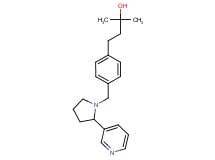 2-methyl-4-(4-{[2-(3-pyridinyl)-1-pyrrolidinyl]methyl}phenyl)-2-butanol