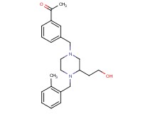 1-(3-{[3-(2-hydroxyethyl)-4-(2-methylbenzyl)-1-piperazinyl]methyl}phenyl)ethanone