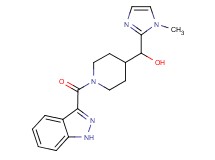 [1-(1H-indazol-3-ylcarbonyl)piperidin-4-yl](1-methyl-1H-imidazol-2-yl)methanol
