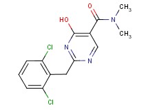 2-(2,6-dichlorobenzyl)-4-hydroxy-N,N-dimethylpyrimidine-5-carboxamide