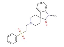 1-methyl-1'-[2-(phenylsulfonyl)ethyl]spiro[indole-3,4'-piperidin]-2(1H)-one