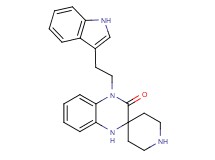 4'-[2-(1H-indol-3-yl)ethyl]-1',4'-dihydro-3'H-spiro[piperidine-4,2'-quinoxalin]-3'-one hydrochloride