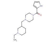 1-[(1-ethylpiperidin-3-yl)methyl]-4-(1H-pyrrol-2-ylcarbonyl)piperazine