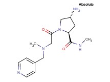 (2S,4R)-4-amino-N-methyl-1-{[methyl(pyridin-4-ylmethyl)amino]acetyl}pyrrolidine-2-carboxamide