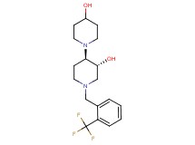 (3'R*,4'R*)-1'-[2-(trifluoromethyl)benzyl]-1,4'-bipiperidine-3',4-diol