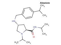 (4R)-N,1-diisopropyl-4-[(4-isopropylbenzyl)amino]-L-prolinamide