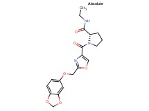 1-({2-[(1,3-benzodioxol-5-yloxy)methyl]-1,3-oxazol-4-yl}carbonyl)-N-ethyl-L-prolinamide