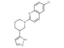 6-chloro-2-[3-(1H-pyrazol-5-yl)piperidin-1-yl]quinoline