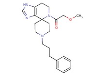 5-(methoxyacetyl)-1'-(3-phenylpropyl)-1,5,6,7-tetrahydrospiro[imidazo[4,5-c]pyridine-4,4'-piperidine]