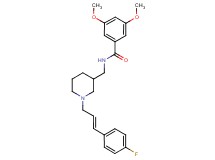 N-({1-[(2E)-3-(4-fluorophenyl)-2-propen-1-yl]-3-piperidinyl}methyl)-3,5-dimethoxybenzamide