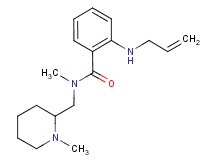 2-(allylamino)-N-methyl-N-[(1-methylpiperidin-2-yl)methyl]benzamide