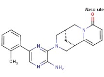 (1S,5R)-3-[3-amino-6-(2-methylphenyl)pyrazin-2-yl]-1,2,3,4,5,6-hexahydro-8H-1,5-methanopyrido[1,2-a][1,5]diazocin-8-one