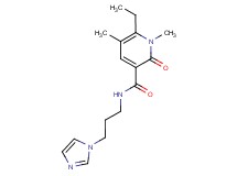 6-ethyl-N-[3-(1H-imidazol-1-yl)propyl]-1,5-dimethyl-2-oxo-1,2-dihydropyridine-3-carboxamide