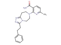 6-methyl-2-[3-(2-phenylethyl)-5,6,8,9-tetrahydro-7H-[1,2,4]triazolo[4,3-d][1,4]diazepin-7-yl]nicotinamide