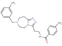4-methyl-N-{2-[7-(3-methylbenzyl)-6,7,8,9-tetrahydro-5H-[1,2,4]triazolo[4,3-d][1,4]diazepin-3-yl]ethyl}benzamide