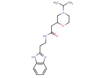 N-[2-(1H-benzimidazol-2-yl)ethyl]-2-(4-isopropylmorpholin-2-yl)acetamide