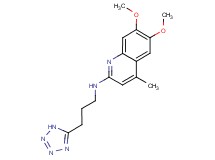 6,7-dimethoxy-4-methyl-N-[3-(1H-tetrazol-5-yl)propyl]quinolin-2-amine