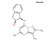 (1R,2S)-1-[(2,3,5-trimethylpyrazolo[1,5-a]pyrimidin-7-yl)amino]indan-2-ol