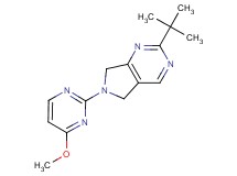 2-tert-butyl-6-(4-methoxypyrimidin-2-yl)-6,7-dihydro-5H-pyrrolo[3,4-d]pyrimidine