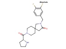 2-(3,4-difluorobenzyl)-8-D-prolyl-2,8-diazaspiro[4.5]decan-3-one hydrochloride