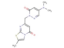 7-{[4-(dimethylamino)-6-oxopyridazin-1(6H)-yl]methyl}-2-methyl-5H-[1,3]thiazolo[3,2-a]pyrimidin-5-one