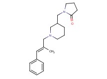 1-({1-[(2E)-2-methyl-3-phenylprop-2-en-1-yl]piperidin-3-yl}methyl)pyrrolidin-2-one
