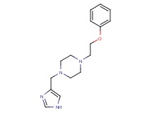 1-(1H-imidazol-4-ylmethyl)-4-(2-phenoxyethyl)piperazine