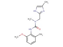 N'-(2-methoxy-6-methylphenyl)-N-methyl-N-[(4-methyl-1H-imidazol-2-yl)methyl]urea