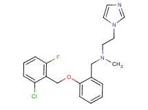 N-{2-[(2-chloro-6-fluorobenzyl)oxy]benzyl}-2-(1H-imidazol-1-yl)-N-methylethanamine