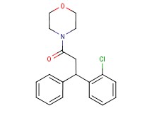 4-[3-(2-chlorophenyl)-3-phenylpropanoyl]morpholine