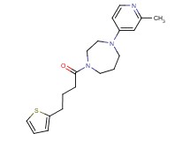 1-(2-methyl-4-pyridinyl)-4-[4-(2-thienyl)butanoyl]-1,4-diazepane