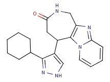 5-(3-cyclohexyl-1H-pyrazol-4-yl)-1,2,4,5-tetrahydro-3H-pyrido[1',2':1,2]imidazo[4,5-c]azepin-3-one