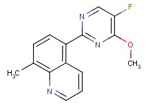 5-(5-fluoro-4-methoxypyrimidin-2-yl)-8-methylquinoline
