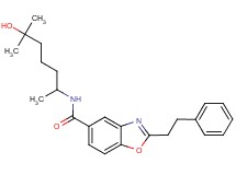 N-(5-hydroxy-1,5-dimethylhexyl)-2-(2-phenylethyl)-1,3-benzoxazole-5-carboxamide