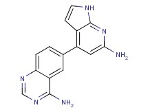 6-(6-amino-1H-pyrrolo[2,3-b]pyridin-4-yl)quinazolin-4-amine