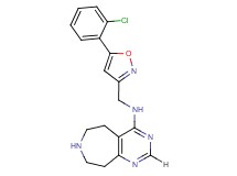 N-{[5-(2-chlorophenyl)isoxazol-3-yl]methyl}-6,7,8,9-tetrahydro-5H-pyrimido[4,5-d]azepin-4-amine
