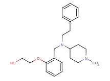 2-(2-{[(1-methylpiperidin-4-yl)(2-phenylethyl)amino]methyl}phenoxy)ethanol