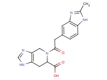 5-[(2-methyl-1H-benzimidazol-5-yl)acetyl]-4,5,6,7-tetrahydro-1H-imidazo[4,5-c]pyridine-6-carboxylic acid
