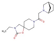 8-[(1S*,4R*)-2-azabicyclo[2.2.1]hept-2-ylacetyl]-3-ethyl-1-oxa-3,8-diazaspiro[4.5]decan-2-one