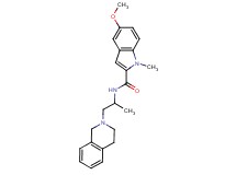 N-[2-(3,4-dihydroisoquinolin-2(1H)-yl)-1-methylethyl]-5-methoxy-1-methyl-1H-indole-2-carboxamide