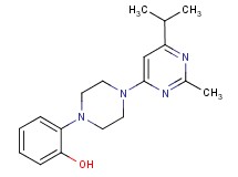 2-[4-(6-isopropyl-2-methylpyrimidin-4-yl)piperazin-1-yl]phenol
