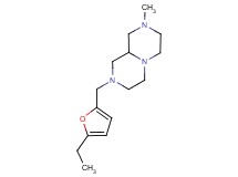 2-[(5-ethyl-2-furyl)methyl]-8-methyloctahydro-2H-pyrazino[1,2-a]pyrazine