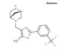 (1S,4S)-2-({5-methyl-2-[3-(trifluoromethyl)phenyl]-1,3-oxazol-4-yl}methyl)-2,5-diazabicyclo[2.2.1]heptane hydrochloride