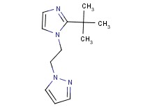 1-[2-(2-tert-butyl-1H-imidazol-1-yl)ethyl]-1H-pyrazole