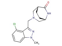 (1R*,5S*)-3-[(4-chloro-1-methyl-1H-indazol-3-yl)methyl]-3,6-diazabicyclo[3.2.2]nonan-7-one
