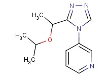 3-[3-(1-isopropoxyethyl)-4H-1,2,4-triazol-4-yl]pyridine