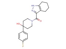 4-(4-fluorophenyl)-1-(4,5,6,7-tetrahydro-1H-indazol-3-ylcarbonyl)piperidin-4-ol