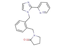 1-{2-[(2-pyridin-2-yl-1H-imidazol-1-yl)methyl]benzyl}pyrrolidin-2-one