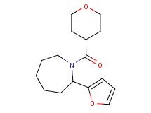 2-(2-furyl)-1-(tetrahydro-2H-pyran-4-ylcarbonyl)azepane